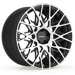 20x9 Fittipaldi FSF08MB Machined Face with Gloss Black Wheel 5x120 (35mm)