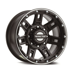 15x10 Mickey Thompson 368MB Sidebiter Lock Black Machined Wheel 5x4.5 (-45mm)