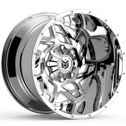20x10 Dropstars 652V Bright PVD Wheel 8x6.5 -25