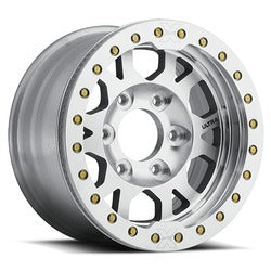 15x6.5 Ultra 103M X103 Xtreme Machined W/ Beadlock Wheel 5x205 (-25.5mm)