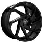 22x9.5 Cruiser Alloy 923C Raucous Chrome Wheel 6x135/6x5.5 (25mm)