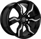 17x8 Cragar 380S Silver W/Machined Lip Wheel 5x4.75/5x5 (0mm)