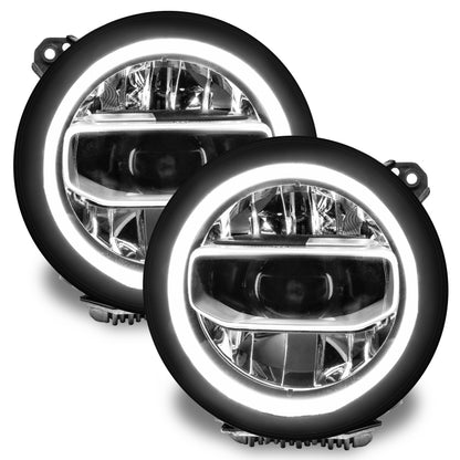 Oracle Jeep Wrangler JL/Gladiator JT RGB+W Headlight DRL Kit - w/ BC1 Controller