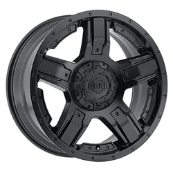 17x9 Gear Off Road 740B Manifold Satin Black Wheel 6x135 (18mm)