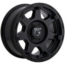16x8 Gear Off Road 753SB Barricade Satin Black Wheel 5x4.5 (0mm)