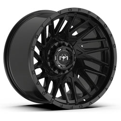 20x10 Motiv Off Road 424B Mutant Gloss Black Wheel 8x6.5 (-25mm)