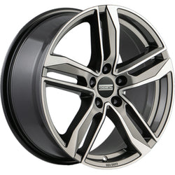 18x8 Fondmetal 192MH Hexis Gloss Titanium Machined Wheel 5x112 (29mm)