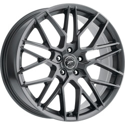 20x8.5 Platinum 459GN Retribution Gun Metal w/ Clear-Coat Wheel 5x4.5 (40mm)