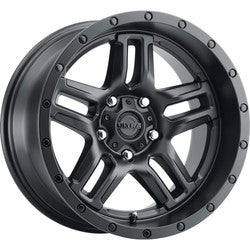 17x9 Ultra 258SB Prowler Jeep Satin Black Wheel 5x5 (-12mm)