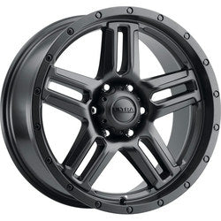 17x9 Ultra 258SB Prowler Truck Satin Black w/Satin Coat Wheel 5x5.5 (18mm)