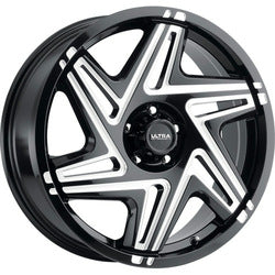 20x8 Ultra 263BM Sinister Gloss Black w/Milled Wheel 5x5 (35mm)