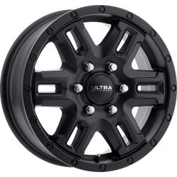 16x6.5 Ultra 470SB Judgement Van Satin Black w/Satin Coat Wheel 6x130 (45mm)