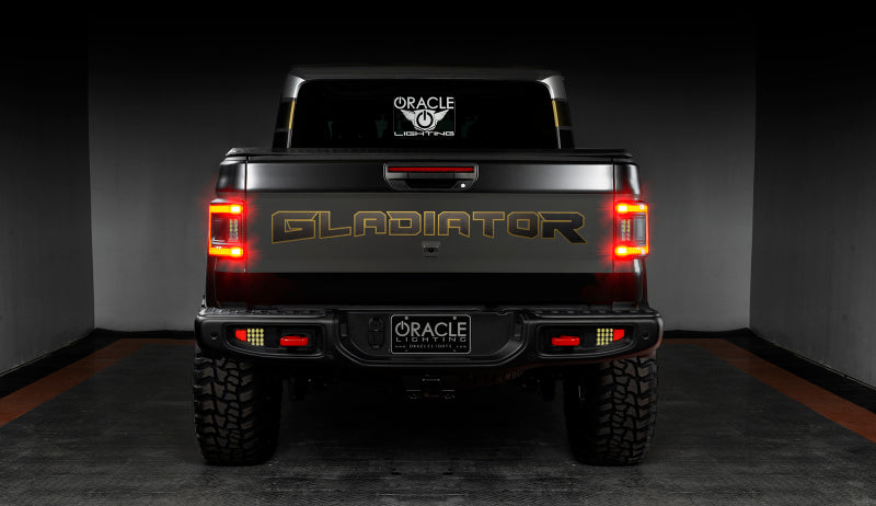 Oracle 2020+ Jeep Gladiator JT Flush Mount LED Tail Lights -  Tinted Lens