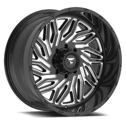 24x12 Fittipaldi Offroad FTC13BM Black Milled Wheel 6x135 (-44mm)