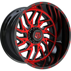 20x12 TIS 544MBR Black Machined Wheel 6x135/6x5.5 (-44mm)