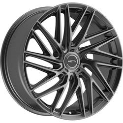 20x8.5 Motiv 429G Align Gloss Graphite Wheel 5x4.5 (40mm)