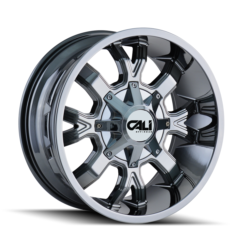 20x9 Cali Off-Road Dirty Chrome Wheel 6x135/6x5.5 (0mm)