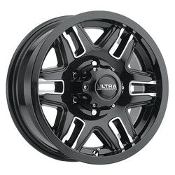 16x6.5 Ultra 053BK Armageddon Gloss Black Wheel 8x6.5 (0mm)