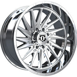 24x14 TIS 547C Chrome Plated with Lip Logo Wheel 5x5 (-76mm)