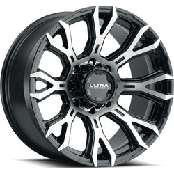 18x9 Ultra 123U Scorpion Gloss Black Wheel 6x135 (1mm)
