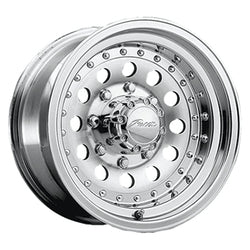 16x8 Pacer 162M Aluminum Mod Machined Finish w/Clear Coat Wheel 8x170 (-6mm)