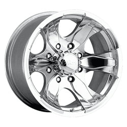 16x8 Pacer 187P Warrior Polished Wheel 8x6.5 (10mm)