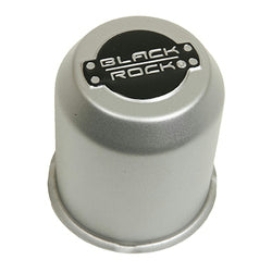 142512BR2 BKR STEEL PUSH THROUGH CENTER CAP SILVER 4.28