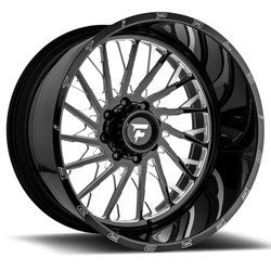22x14 Fittipaldi Offroad FTF08 Alpha Black Milled Wheel 6x5.5 (-76mm)