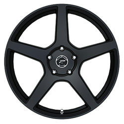 18x8 Platinum 432SB Elite Satin Black Wheel 5x4.5 (40mm)