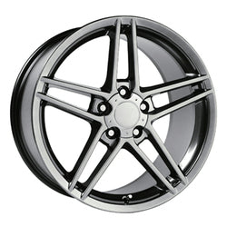 17x8.5 Performance Replicas 117H Hyper Silver Dark Wheel 5x4.75 (49mm)