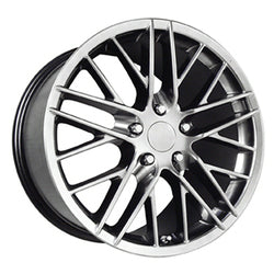 19x10 Performance Replicas 121H Hyper Silver Dark Wheel 5x4.75 (56mm)