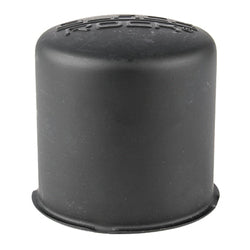132312BR BKR STEEL PUSH THROUGH CENTER CAP BLACK 3.27
