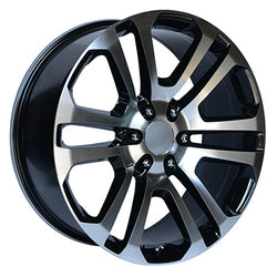 20x9 Performance Replicas 158BM Black Wheel 6x5.5 (24mm)