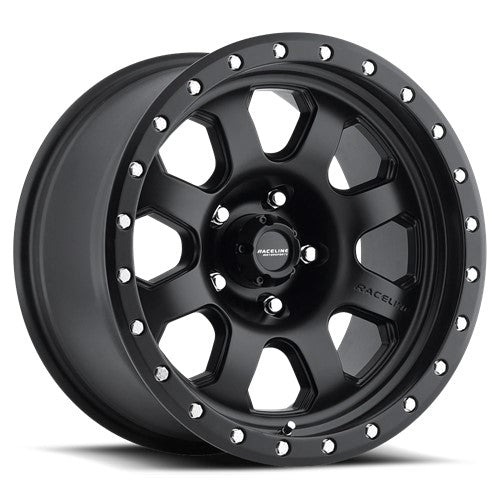 17x9 Raceline 929B Avenger Black Wheel 8x6.5 (20mm)
