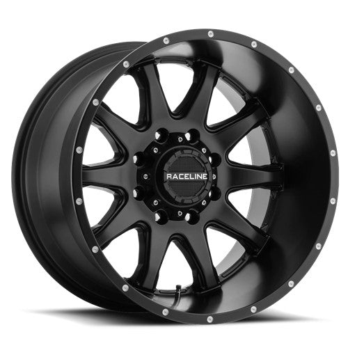 17x9 Raceline 930B Shift Black Wheel Blank (-12mm)