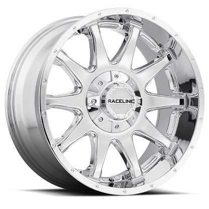 17x9 Raceline 930C Shift Chrome Wheel 8x170 (0mm)