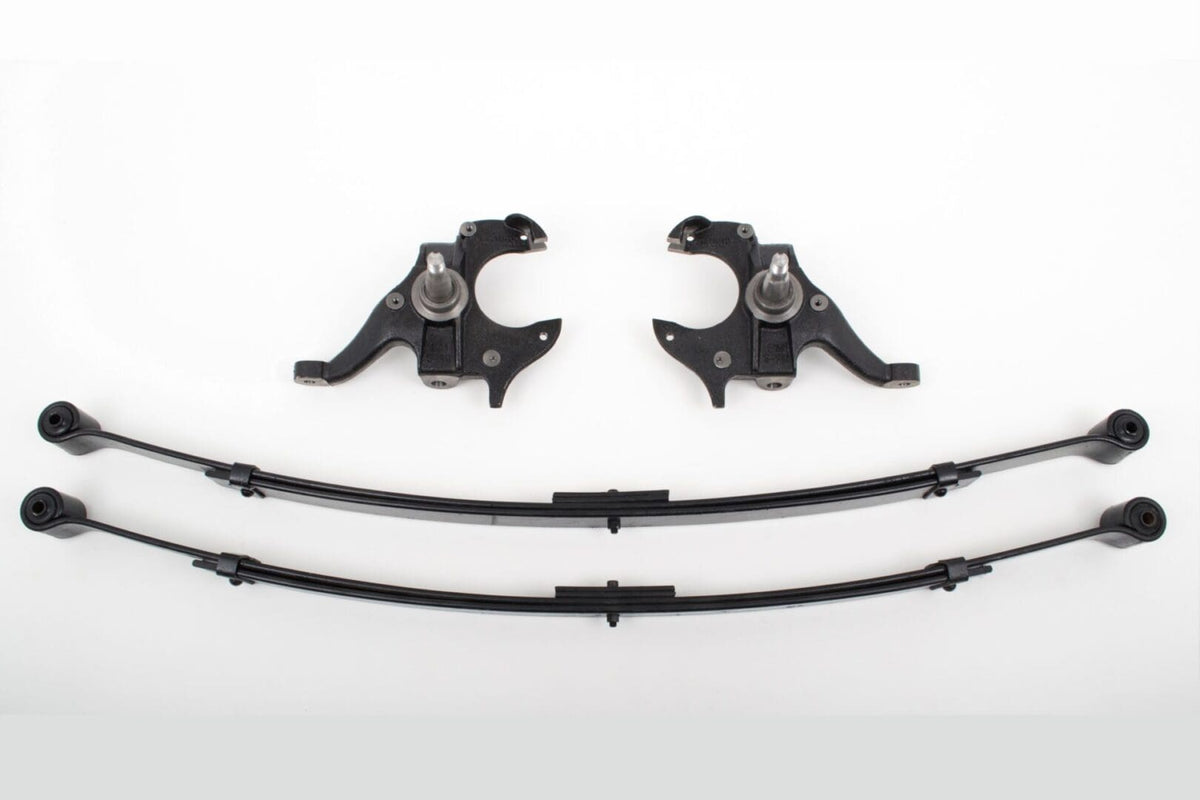 McGaughy's 2/3 Inch Spindle/Leaf Spring Lowering Kit 1982-2003 S10/Sonoma 1984-1997 Blazer/Jimmy 2WD