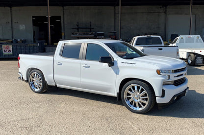 McGaughy's 2.5/4 Inch Spindle/Flip Kit Lowering Kit 2019-2026 Silverado/Sierra 1500 2WD/4WD