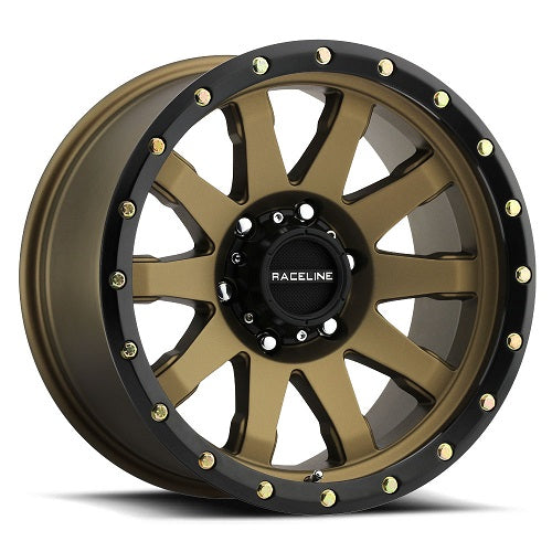 17x8.5 Raceline 934BZ Clutch Bronze Wheel 6x135 (+18mm)