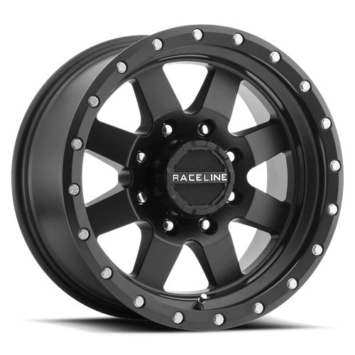 18x9 Raceline 935B Defender Black Wheel 5x150 (30mm)