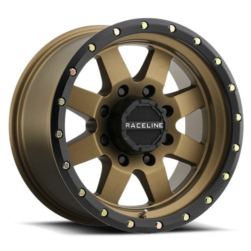 18x9 Raceline 935BZ Defender Bronze Wheel 6x5.5 (30mm)