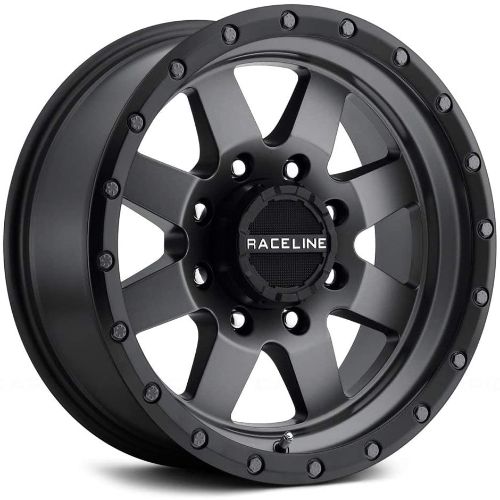 17x9 Raceline 935G Defender Gunmetal Wheel Wheel 6x5.5 ( 0mm)