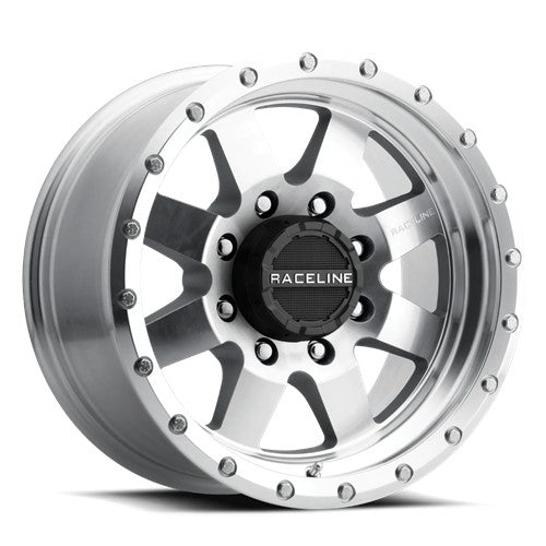 17x9 Raceline 935MC Defender Machined CC Wheel 8x170 (0mm)