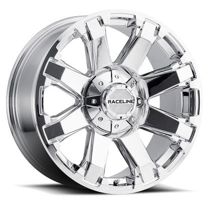 18x9 Raceline 936C Throttle Chrome Wheel 5x5/5x5.5 ( 0mm)