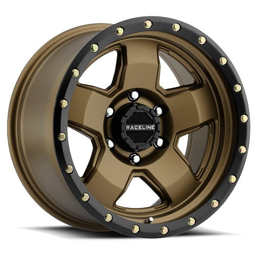 17x9 Raceline 937BZ Combat Bronze Wheel 5x5 ( 0mm)