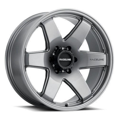 20x8.5 Raceline 942GS Addict Greystone Wheel 6x5.5 (15mm)