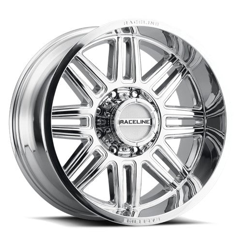 17x9 Raceline 948C Split Chrome Wheel 8x180 (18mm)