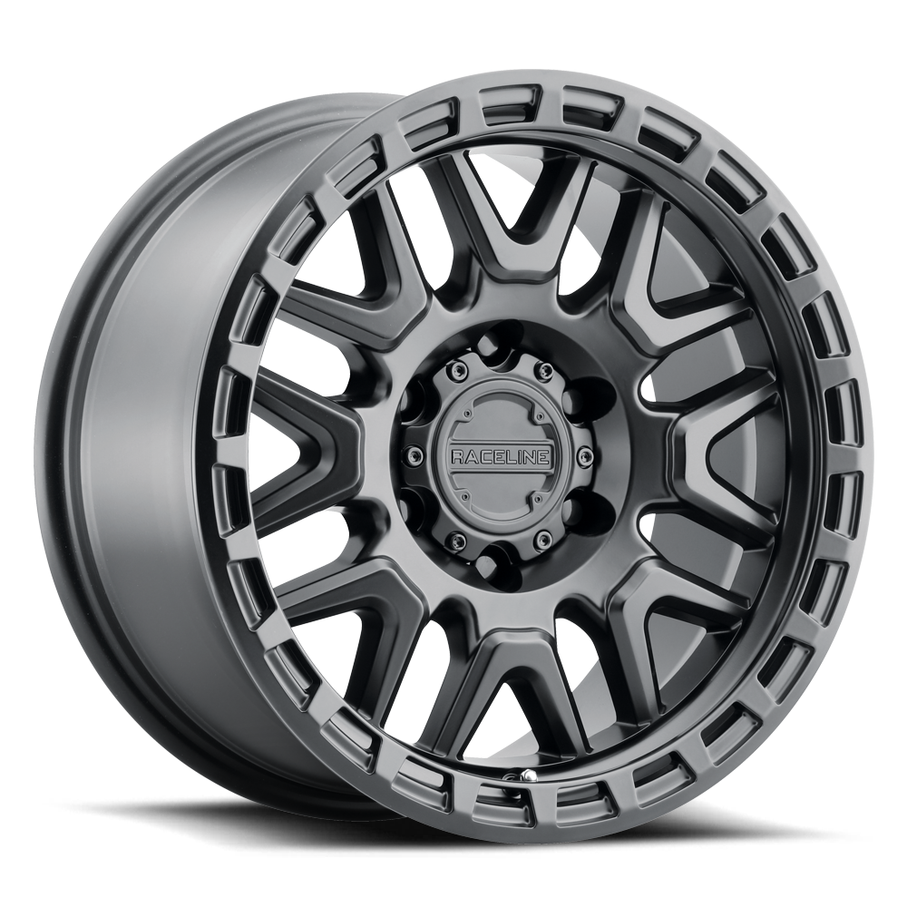 20x9 Raceline 953B Krank Satin Black Wheel 8x170 (0mm)