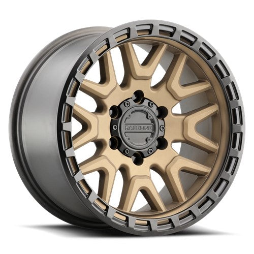 17x9 Raceline 953BZ Krank Bronze Wheel 5x5 (-12mm)