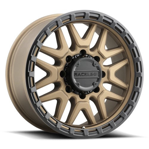 17x9 Raceline 953BZ Krank Bronze Wheel 8x6.5 (-12mm)